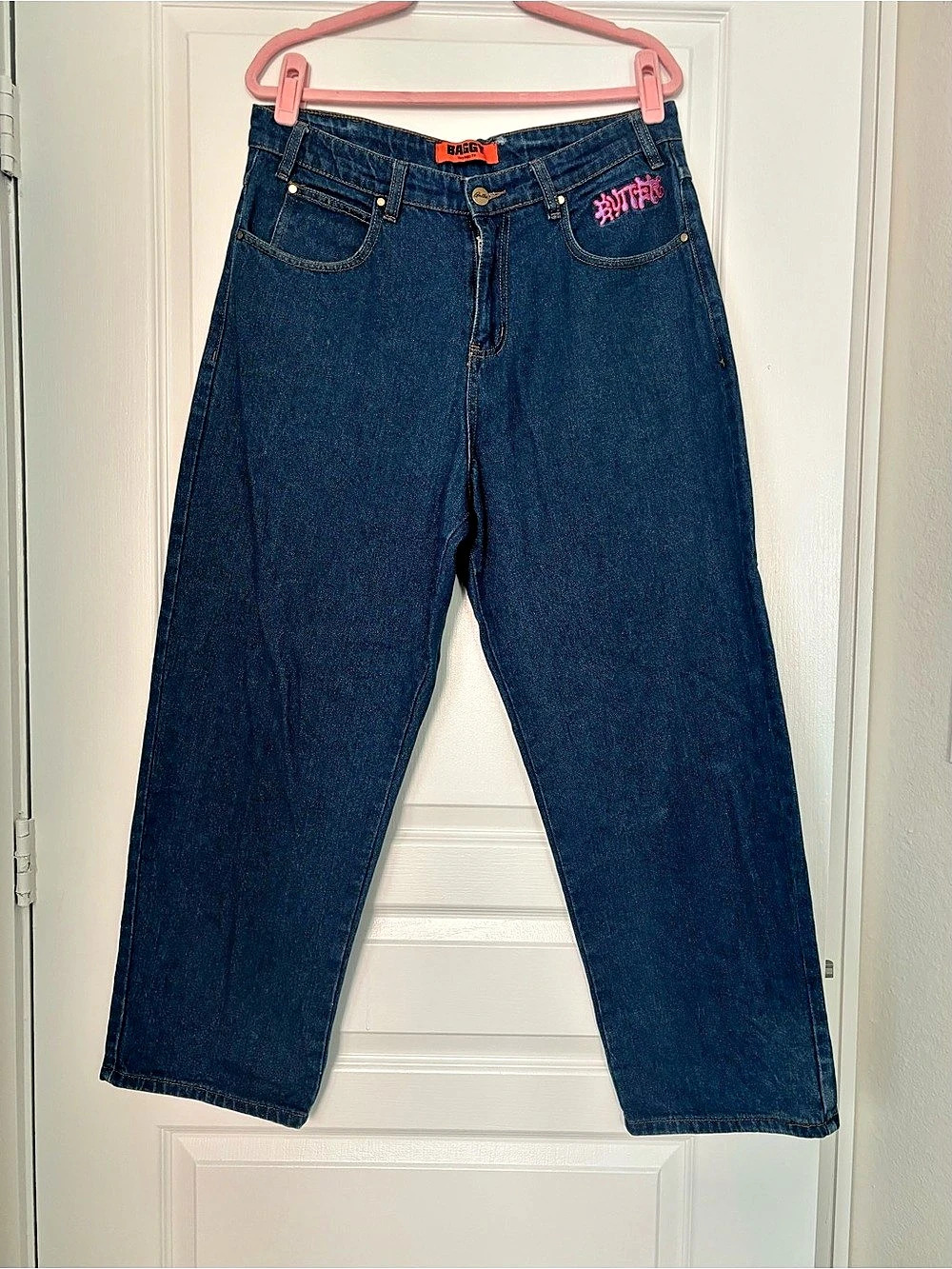 Butter Goods Baggy Denim Jeans in Blue Waist 32 Like New